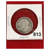 1908 Barber Quarter Coin