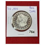 1 Ounce .999 Fine Silver Coin