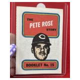 1970 Topps Pete Rose Story Booklet