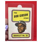 1970 Topps Bob Gibson Story Booklet