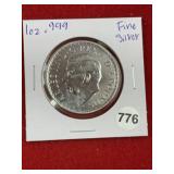 1 Ounce .999 Fine Silver Coin