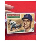Topps Enos Slaughter Baseball Card