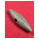 Bannerstone Indian Artifact Arrowhead
