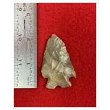 Montell From Texas Indian Artifact Arrowhead