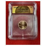 2025 ICG MS67 Last Year of Issue Penny Coin