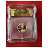 2025 ICG MS67 Last Year of Issue Penny Coin