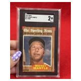 1962 Topps Mickey Mantle Baseball Card
