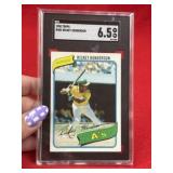 1980 Topps Rickey Henderson Baseball Card