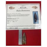 Clovis with Robert Butler COA from Morgan County,