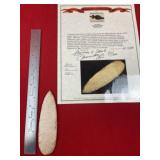 Extremely Fine Agate Basin with Bannerstone Tom CO