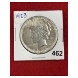 1923 Peace Silver Dollar Coin