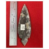 5 & 3/4" Turkeytail from Missouri Indian Artifact