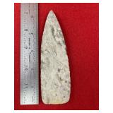 5 & 1/8" Agate Basin Indian Artifact Arrowhead