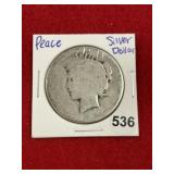 Peace Silver Dollar Coin