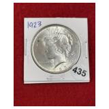 1923 Peace Silver Dollar Coin