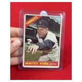 1966 Topps Whitey Ford Baseball Card