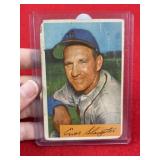 1954 Bowman Enos Slaughter Baseball Card