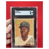 1962 Topps Lou Brock Baseball Card