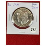 1 Ounce .999 Fine Silver Coin