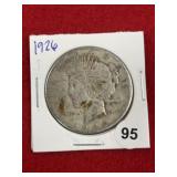 1926 Peace Silver Dollar Coin