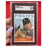 1964 Topps Bill Mazeroski Baseball Card