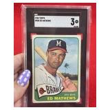 1965 Topps Ed Mathews Baseball Card