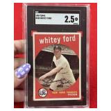 1959 Topps Whitey Ford Baseball Card