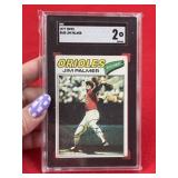 1977 Topps Jim Palmer Baseball Card