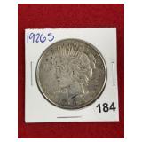 1926 S Peace Silver Dollar Coin
