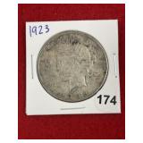 1923 Peace Silver Dollar Coin