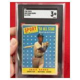 1958 Topps Ernie Banks Baseball Card