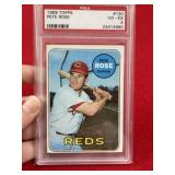 1969 Topps Pete Rose Baseball Card