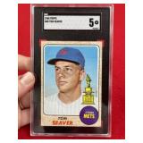 1968 Topps Tom Seaver Baseball Card