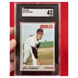 1970 Topps Jim Palmer Baseball Card
