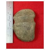 Grooved Axe from Greene County, Illinois Indian Ar