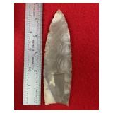 5 & 1/2" Exceptional Double Fluted Clovis from Ten