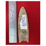 4 & 5/8" Clovis from Cocke County, Tennessee India