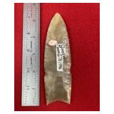 5 & 3/8" Clovis from Moore County, Tennessee beaut