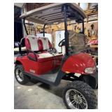 Ez-Go Golf Cart with Custom Wheels & Tires