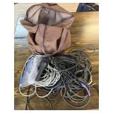 Group of Wires, Microphones, etc