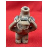 Pre-Columbian Pottery Vessel Indian Artifact Arrow