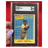 1958 Topps Ernie Banks Baseball Card