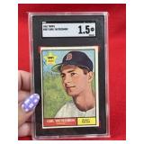 1961 Topps Carl Yastrzemski Baseball Card