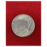 1927 Peace Silver Dollar Coin