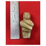 Human Effigy Indian Artifact Arrowhead