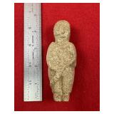 Human Effigy Indian Artifact Arrowhead