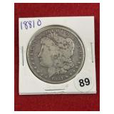 1881 O Morgan Silver Dollar Coin