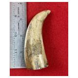 Scrimshaw Art in Resin Indian Artifact Arrowhead