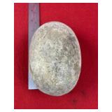 Large Hammerstone Indian Artifact Arrowhead