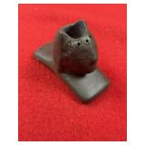 Human Effigy Pottery Pipe Indian Artifact Arrowhea